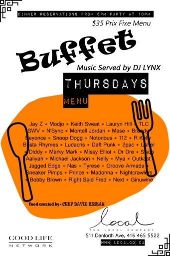 BUFFET THURSDAYS